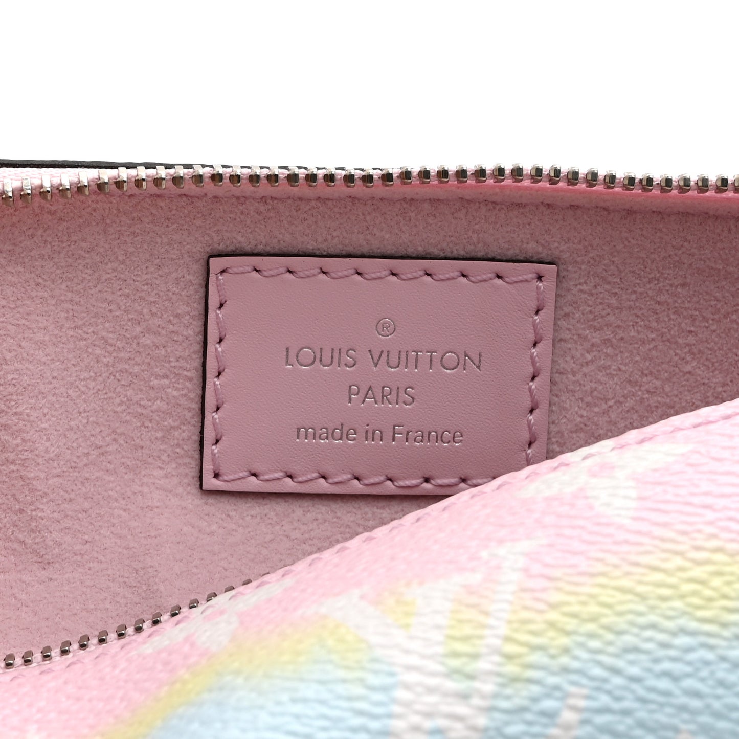 Monogram Escale Elizabeth Pencil Pouch Pastel