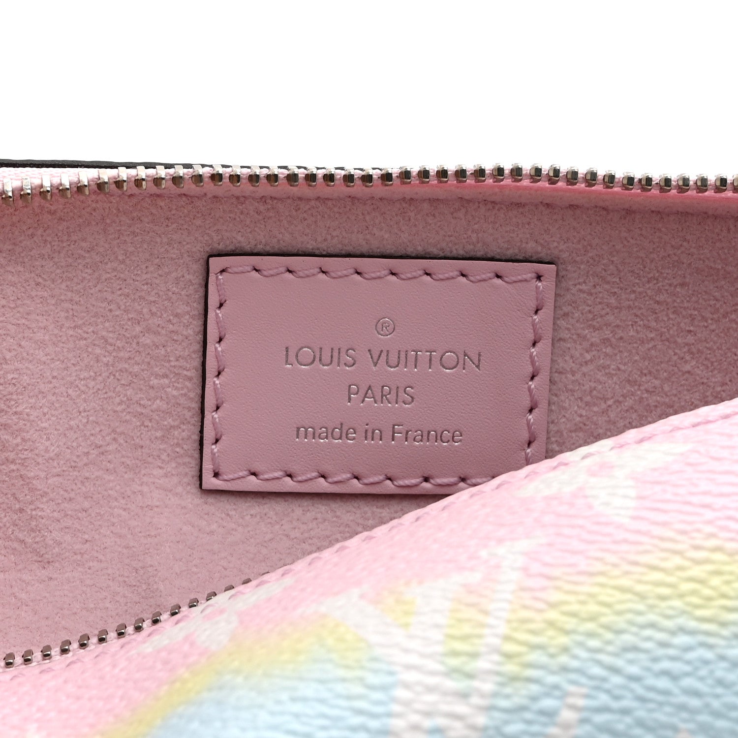 Louis Vuitton Monogram Escale Elizabeth Pencil Pouch Pastel 6 of 7