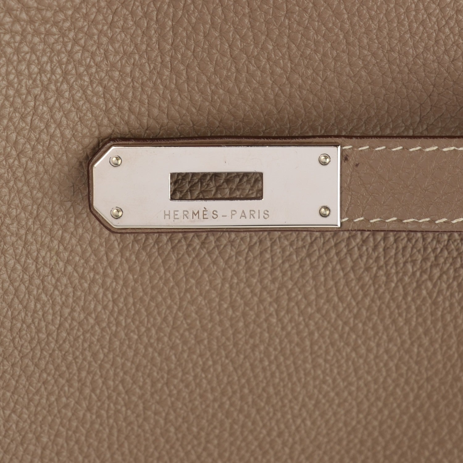 Hermes Taurillon Clemence Kelly Retourne 35 Etoupe 14 of 20