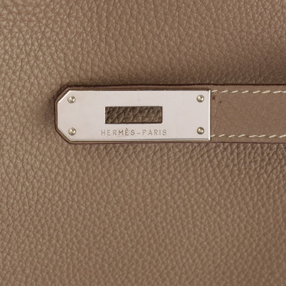 Hermes Taurillon Clemence Kelly Retourne 35 Etoupe 14 of 20