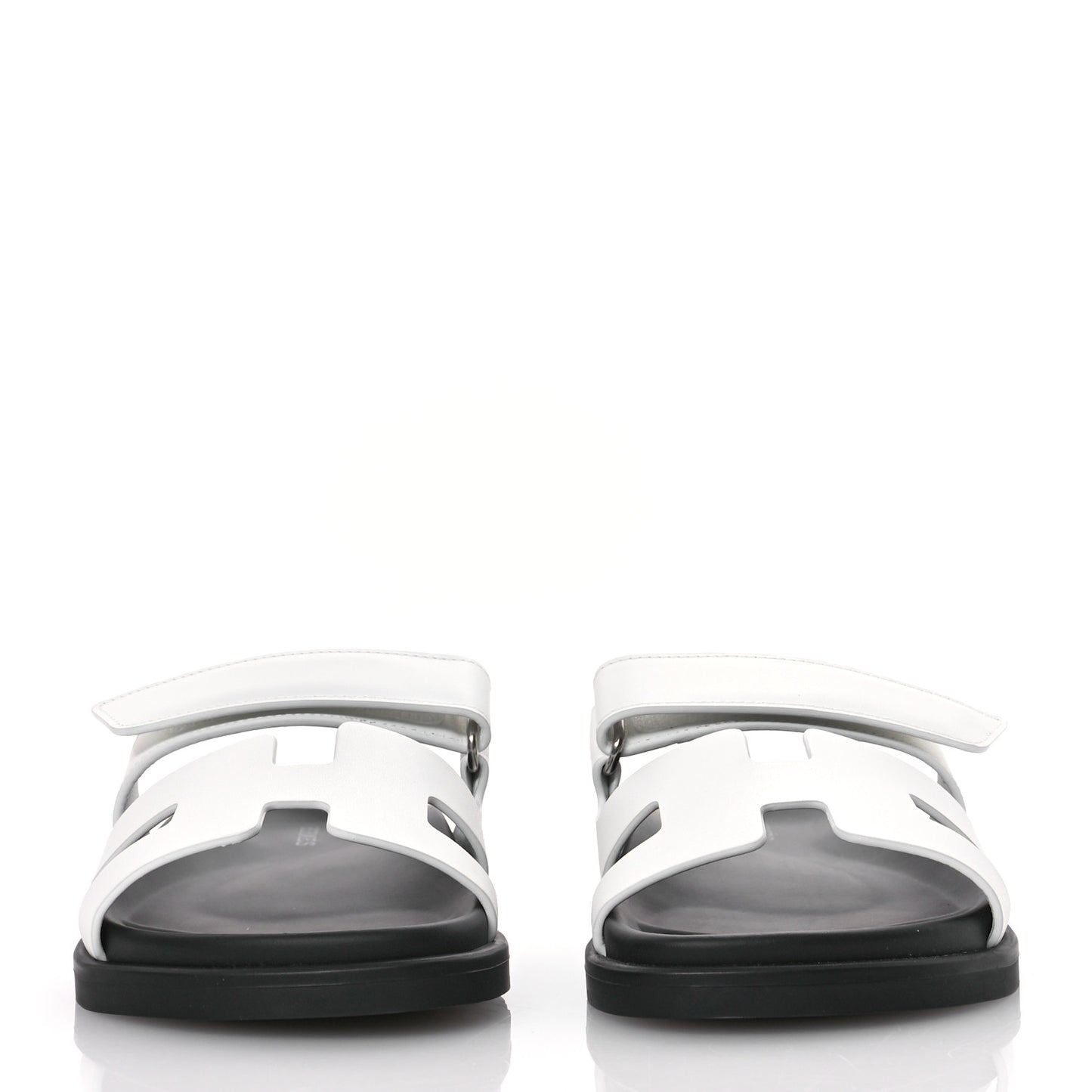 Calfskin Womens Chypre Sandals 36.5 White