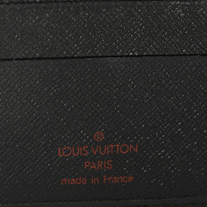 Louis Vuitton Epi Porte-Billets Compact Wallet Black 6 of 8