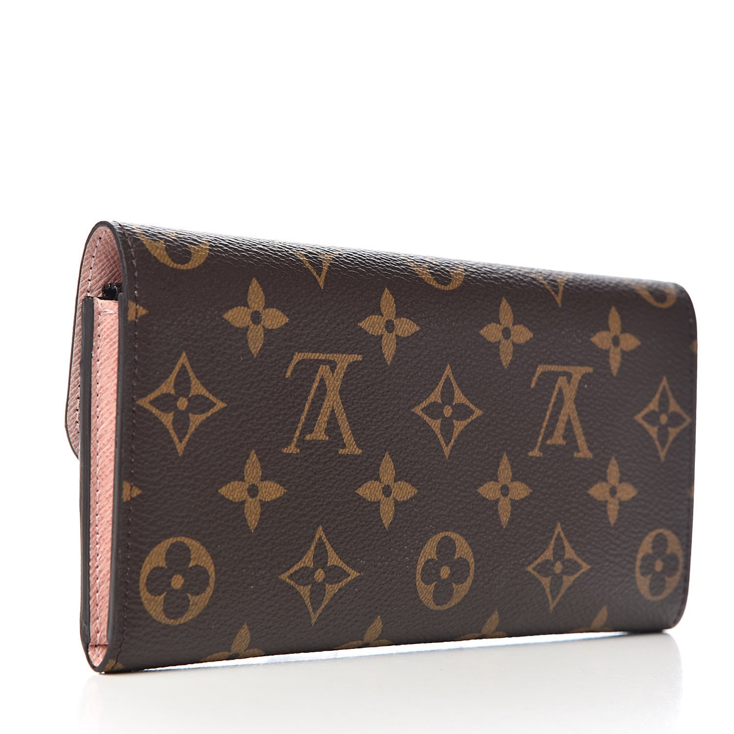Louis Vuitton Monogram Emilie Wallet Rose Ballerine 3 of 6