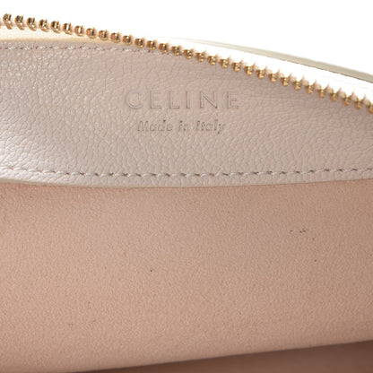 Celine Goatskin Large Trio Crossbody Bag White 8 of 10