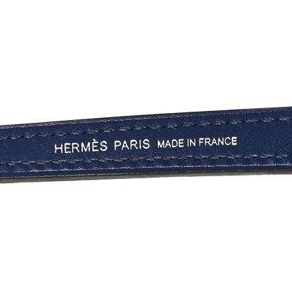 Hermes Tadelakt Swift Chamkila Mysore Rock Bag Charm Bleu Saphir Bambou Vert Fizz Rouge Piment 4 of 5