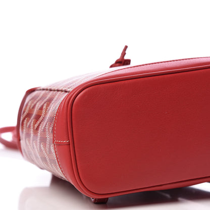 Goyard Goyardine Calfskin Mini Alpin Backpack Red 6 of 10