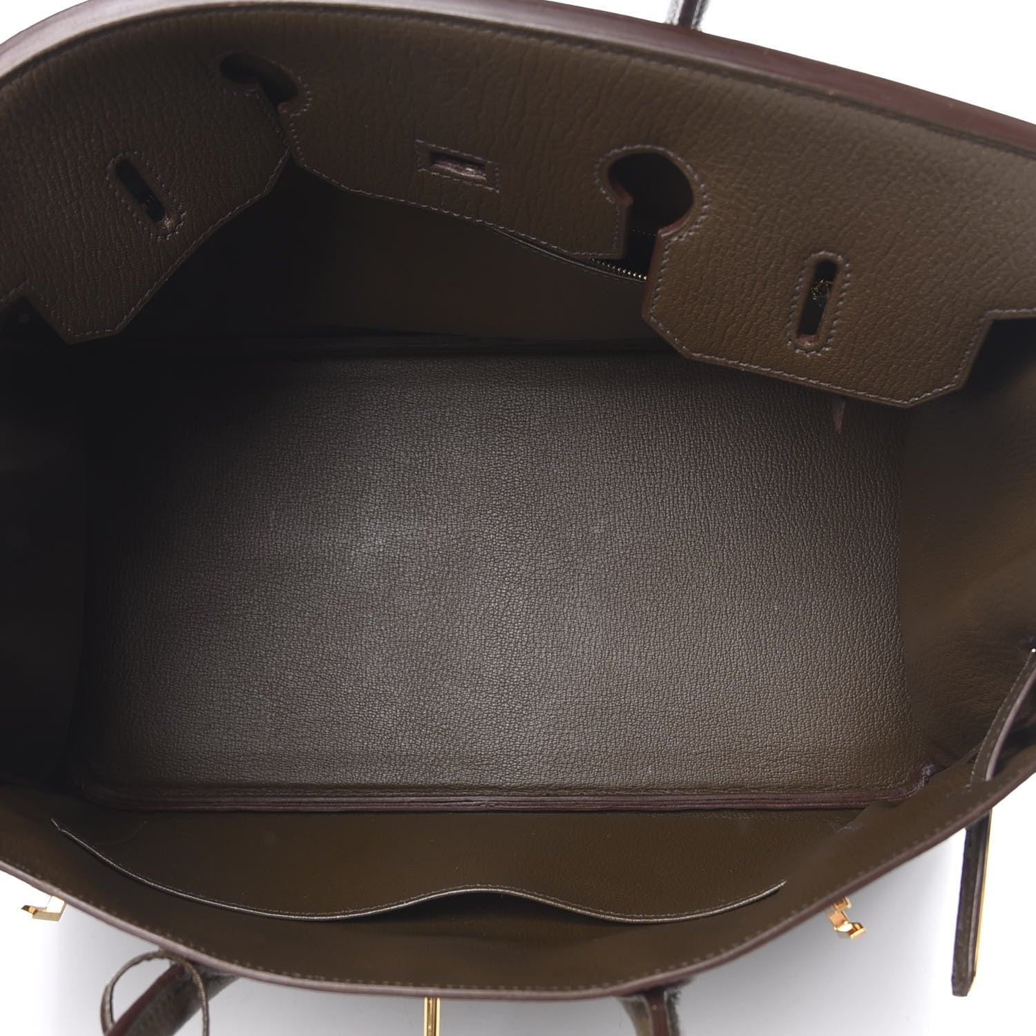 Hermes Chevre De Coromandel Birkin 35 Cafe 5 of 11