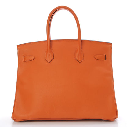 Hermes Epsom Birkin 35 Orange 3 of 37