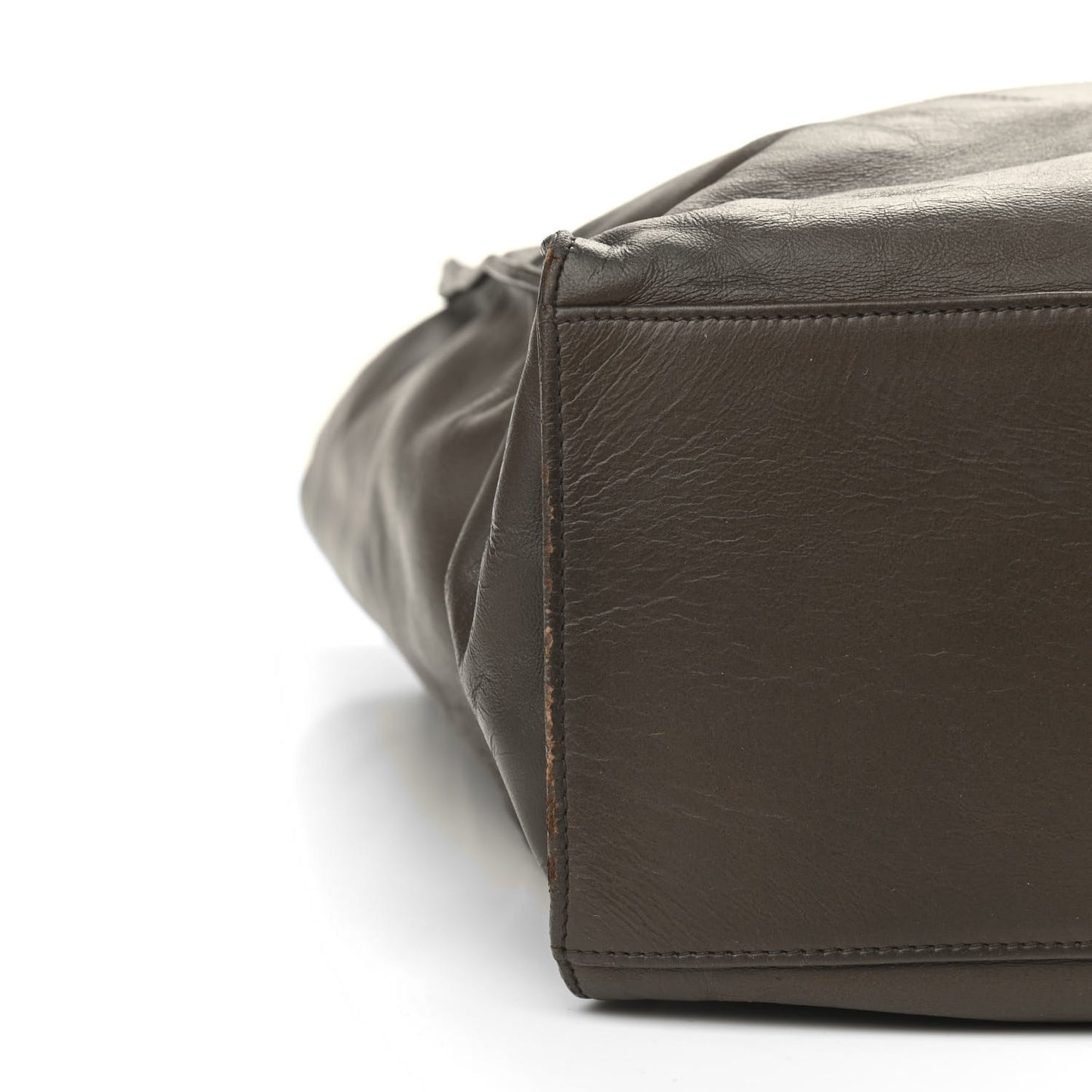 Lambskin CC Tote Brown