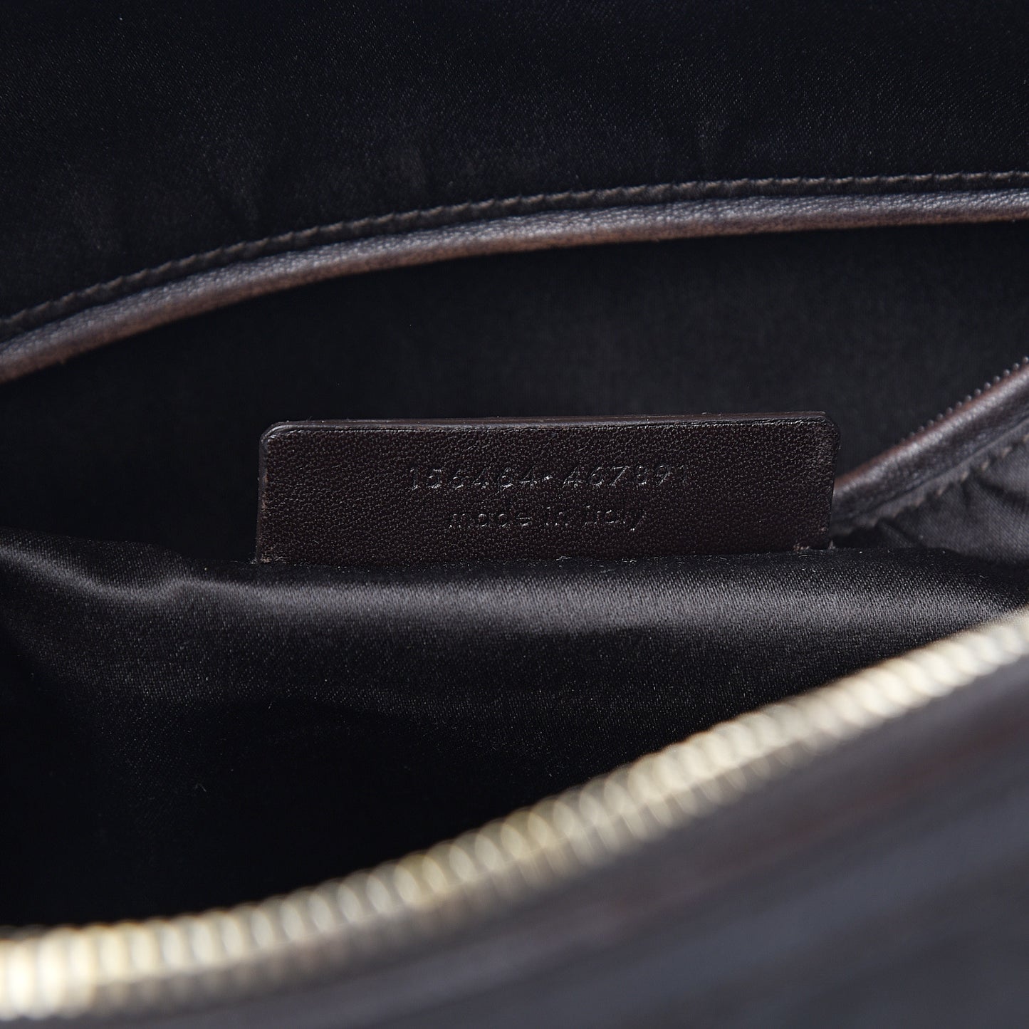 Calfskin Large Muse Dark Brown