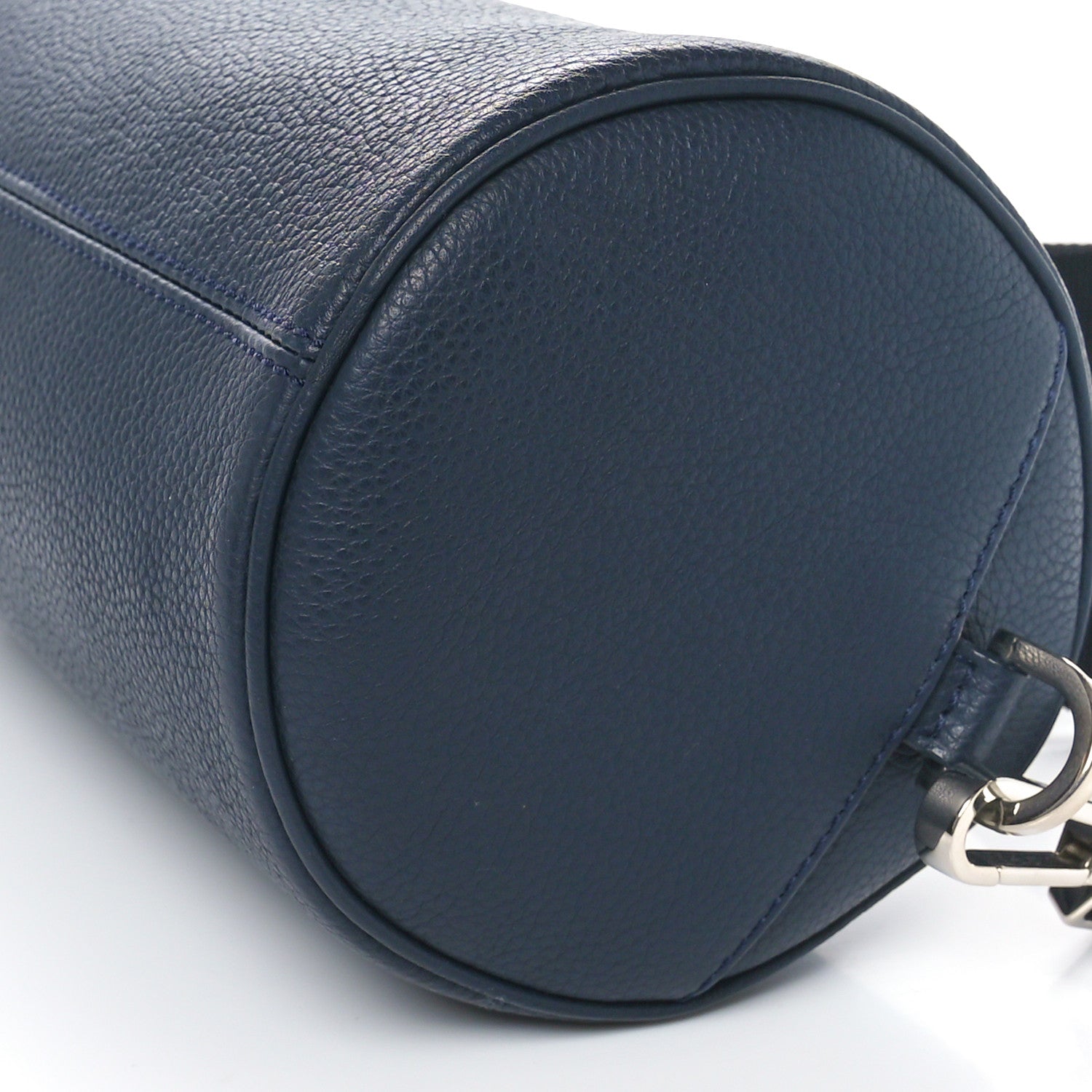 Christian Dior HOMME Grained Calfskin Mens Roller Pouch Blue 9 of 9