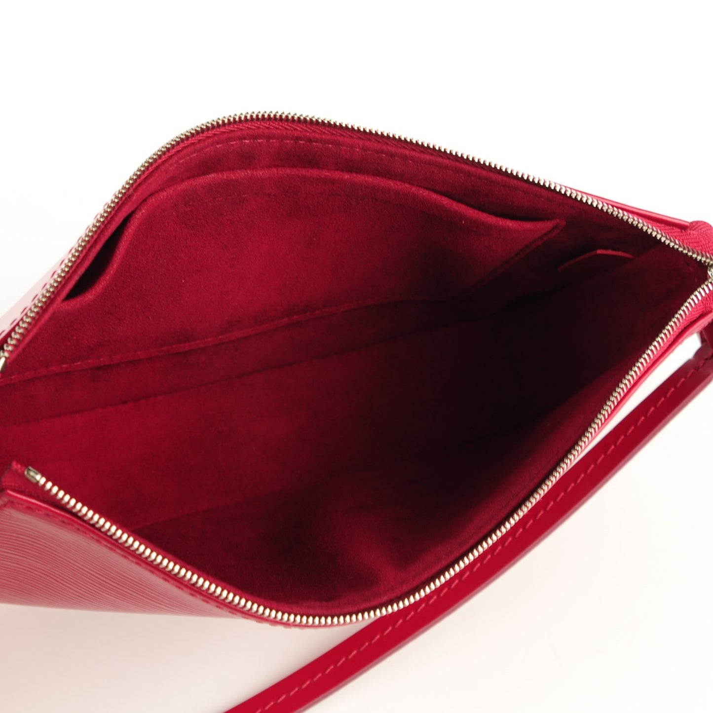 Epi Pochette Accessories NM Fuchsia