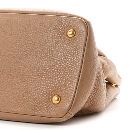 Prada Vitello Daino Shopping Tote Cammeo 10 of 11