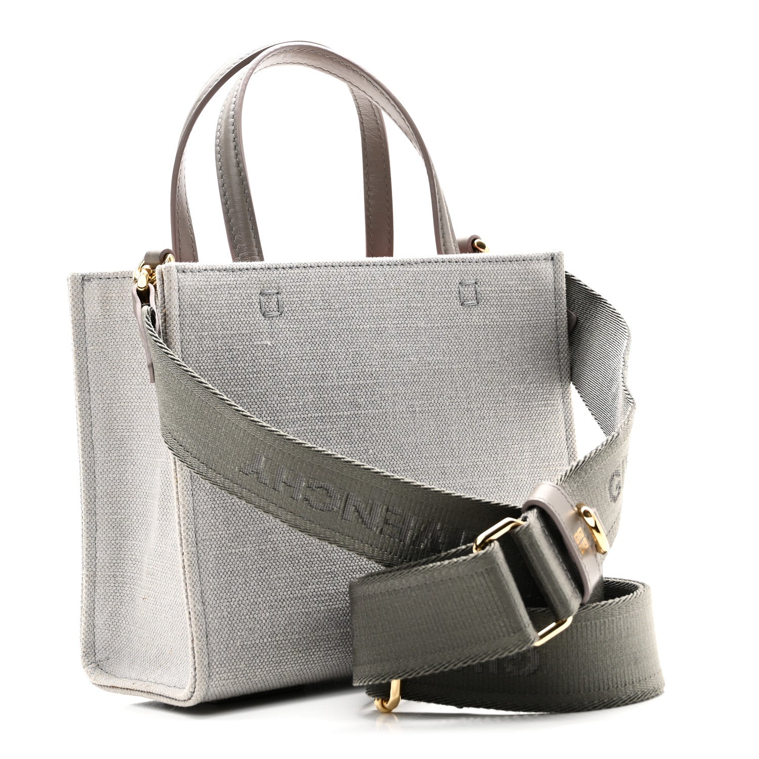 Givenchy Canvas Mini G-Tote Light Grey 1788854 – FASHIONPHILE