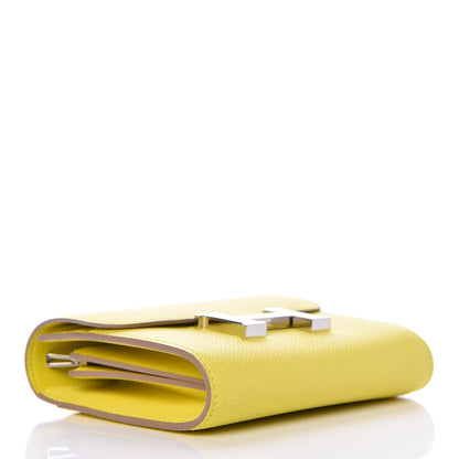 Hermes Epsom Constance Short Wallet Soufre 4 of 9