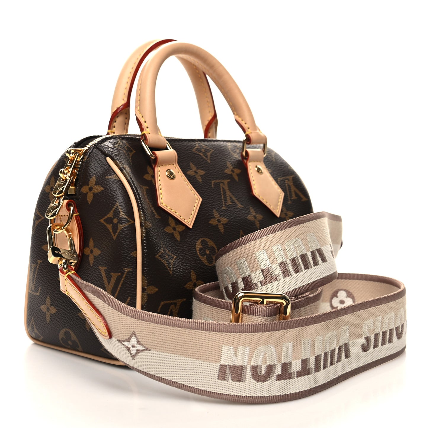 Monogram Speedy Bandouliere 20 Beige