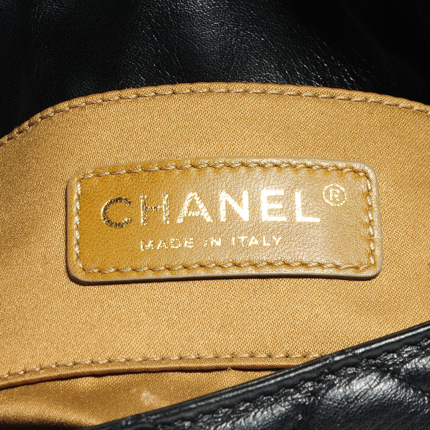 Chanel Glazed Calfskin 2.55 East West Mademoiselle Flap Black White 6 of 8