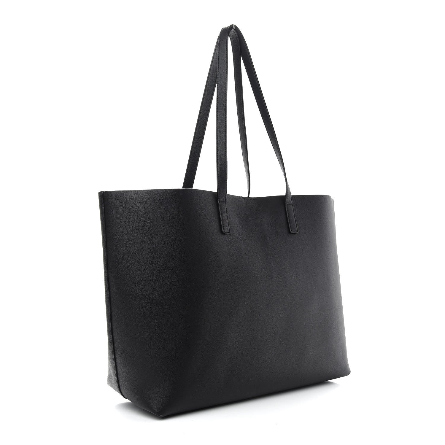 Saint Laurent Calfskin Large Shopping Tote Black 4 of 11