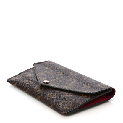 Louis Vuitton Monogram Jeanne Wallet Fuchsia 7 of 8