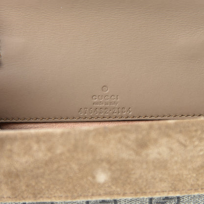 Gucci GG Supreme Monogram Super Mini Dionysus Shoulder Bag Taupe 8 of 10