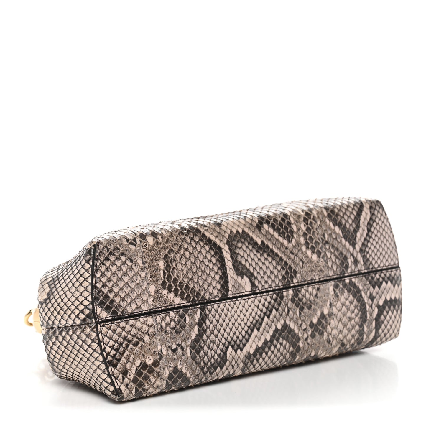 Snakeskin Small Fendi First Light Pink