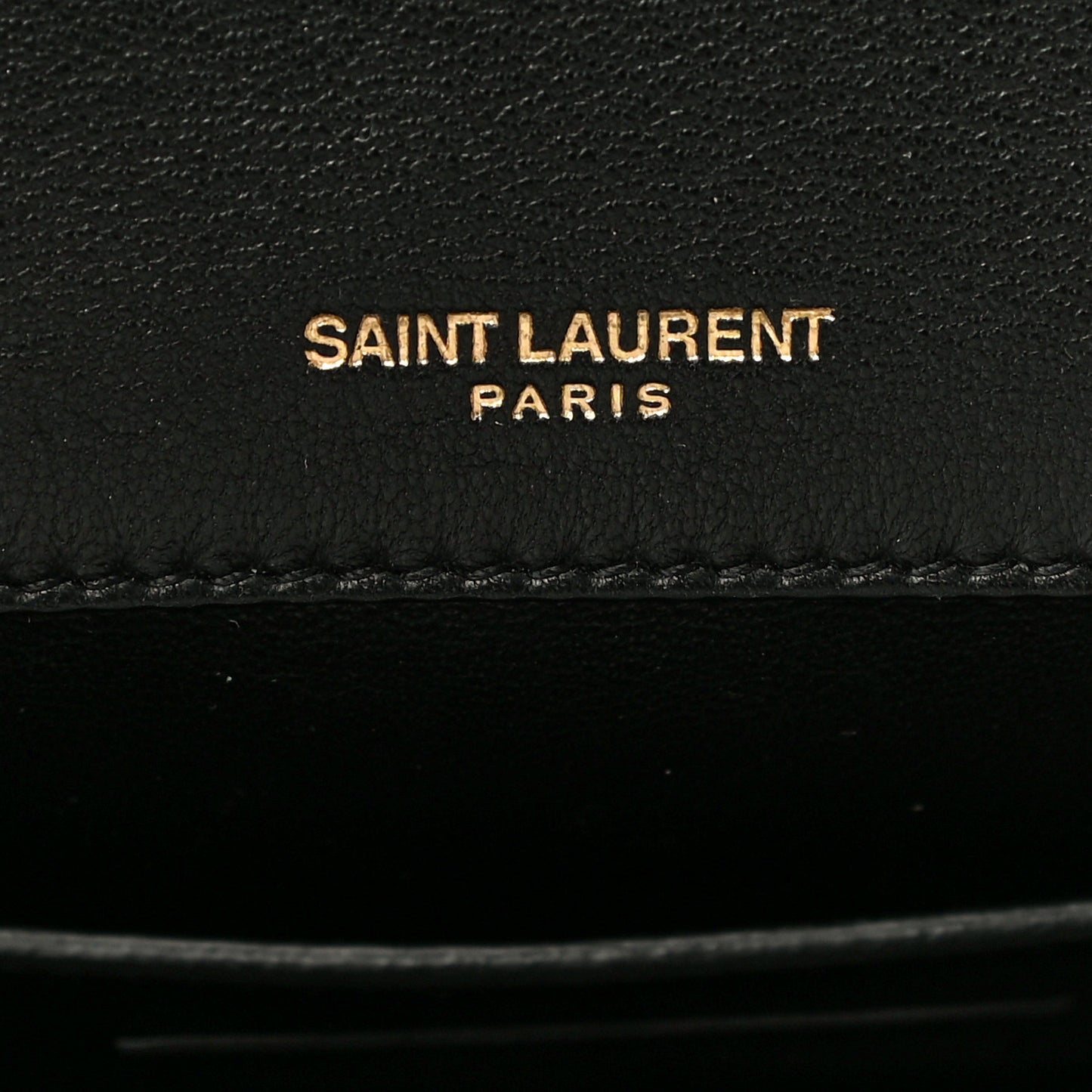 Lambskin Matelasse Chevron Monogram Small Sulpice Bag Black