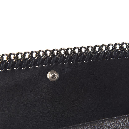 Stella McCartney Shaggy Deer Falabella Flap Wallet Black 7 of 11