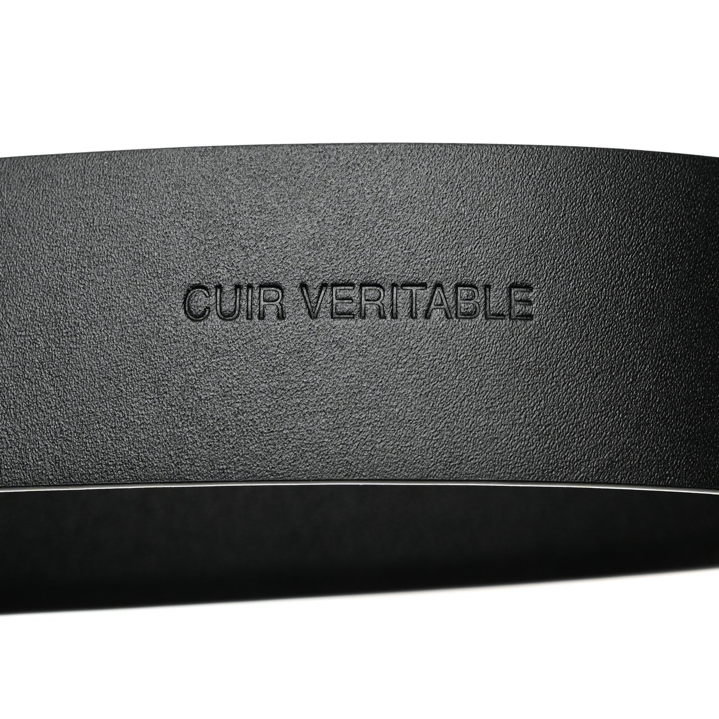 Calfskin Crystal CC Belt 80/32 Black