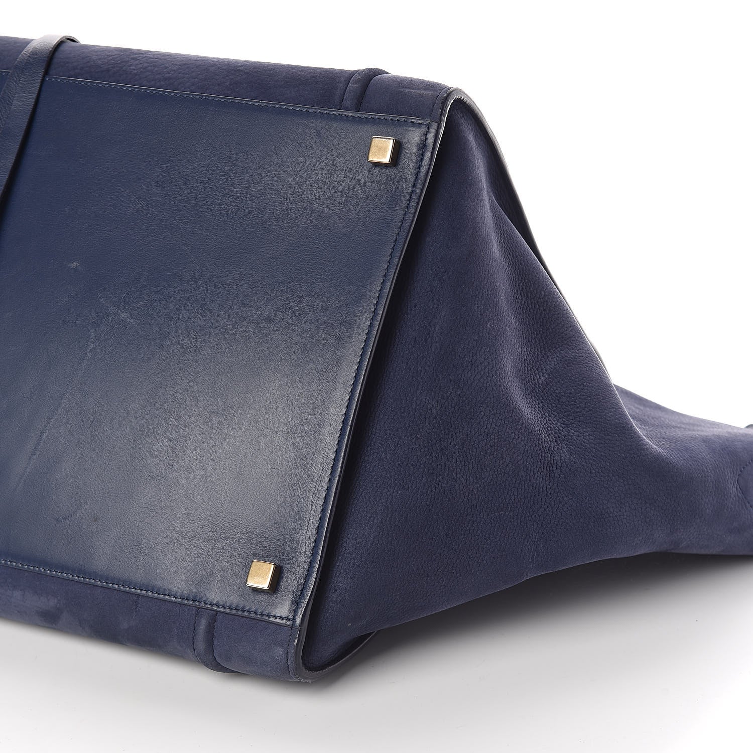 Celine Nubuck Calfskin Medium Phantom Luggage Navy 9 of 10