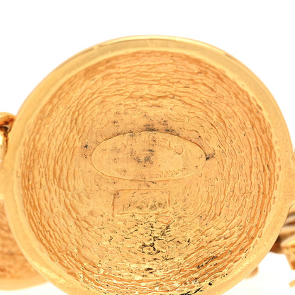 Chanel Metal CC Medallion Bracelet Gold 5 of 6