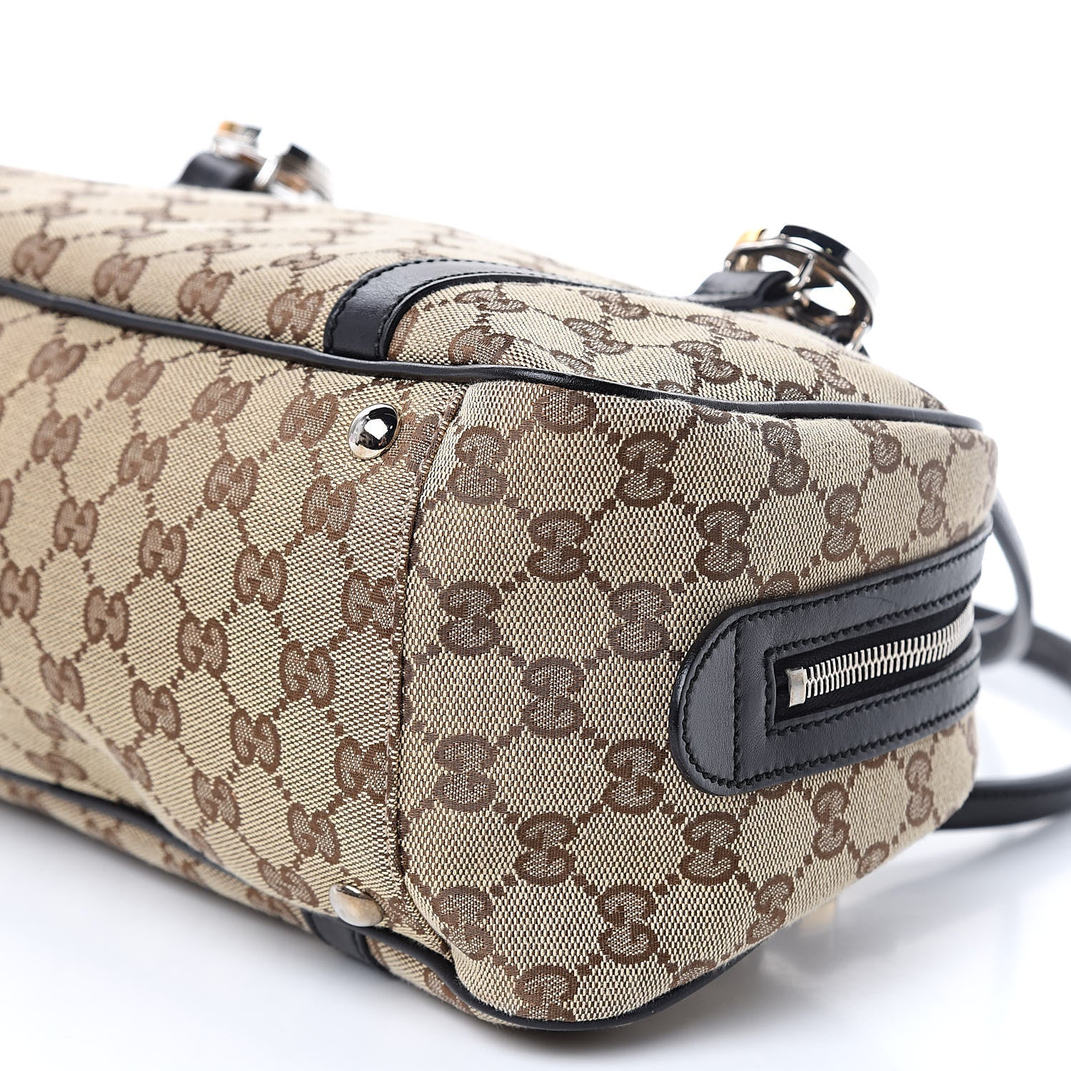 Gucci Monogram GG Twins Boston Black 9 of 9