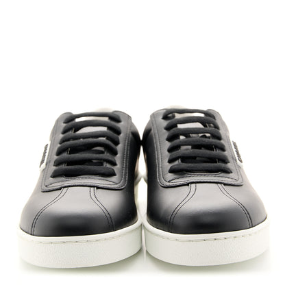 Chanel Calfskin CC Womens Sneakers 37.5 Black 3 of 9