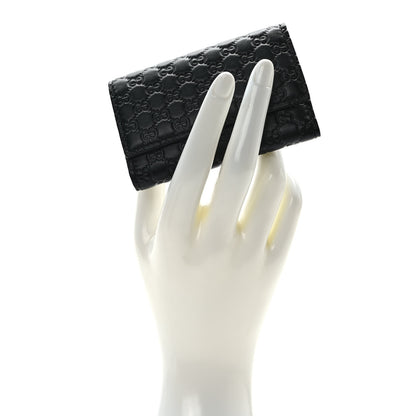Gucci Microguccissima 6 Key Holder Case Black 2 of 6