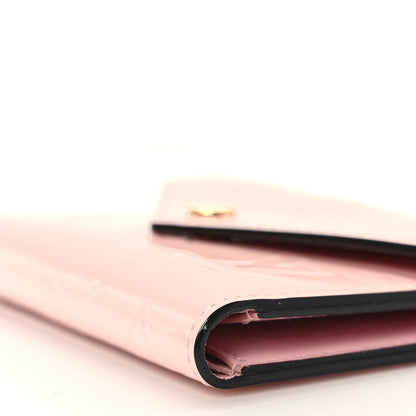 Louis Vuitton Vernis Victorine Wallet Rose Ballerine 8 of 9