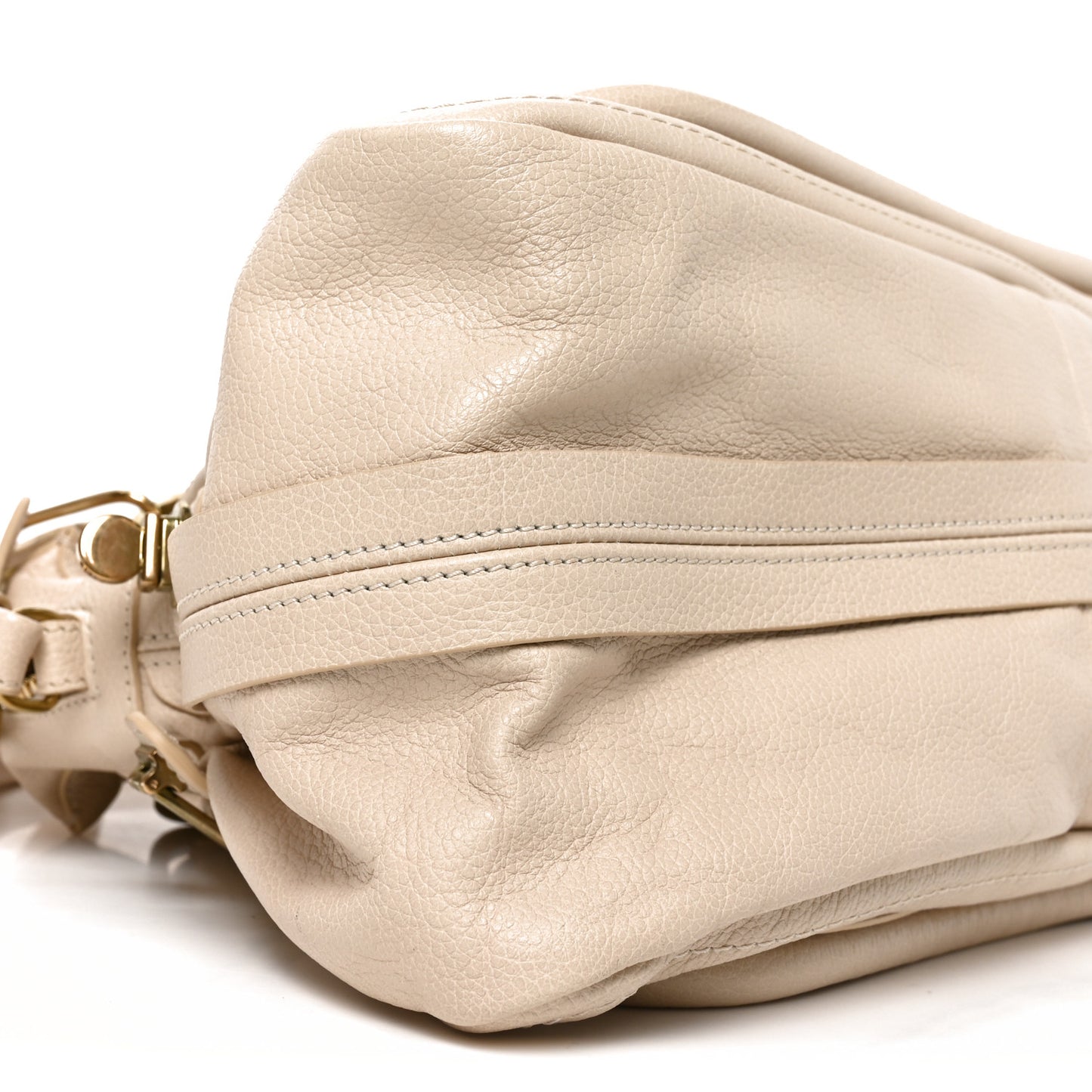 Calfskin Medium Paraty Husky White