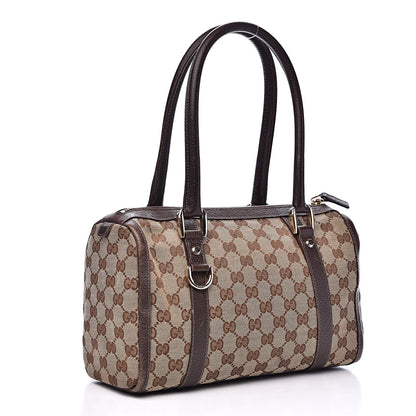 Gucci Monogram Small Abbey Boston Dark Brown 3 of 19