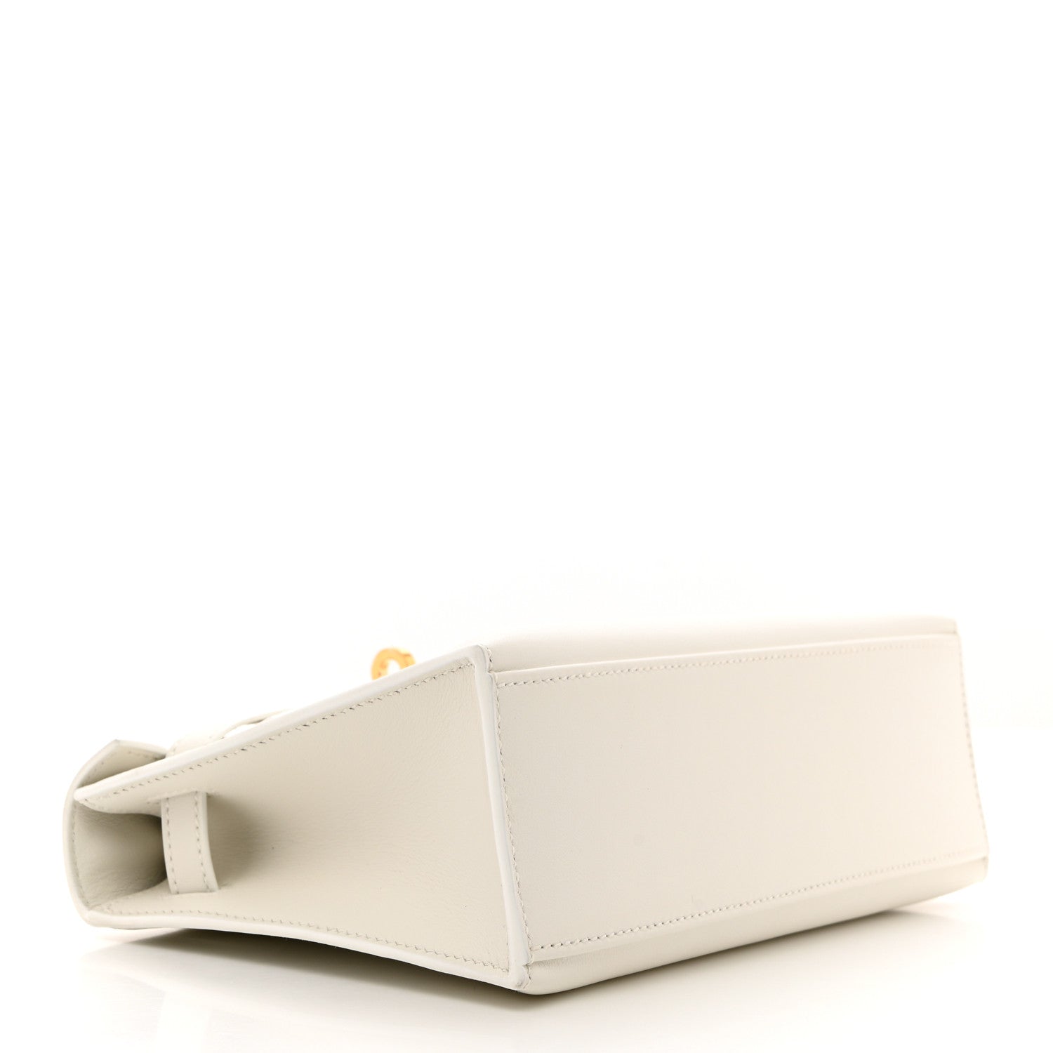 Hermes Swift Kelly Pochette Clutch White 4 of 11