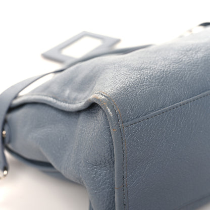Balenciaga Chevre Silver Metallic Edge Hardware City Bleu Acier 12 of 14