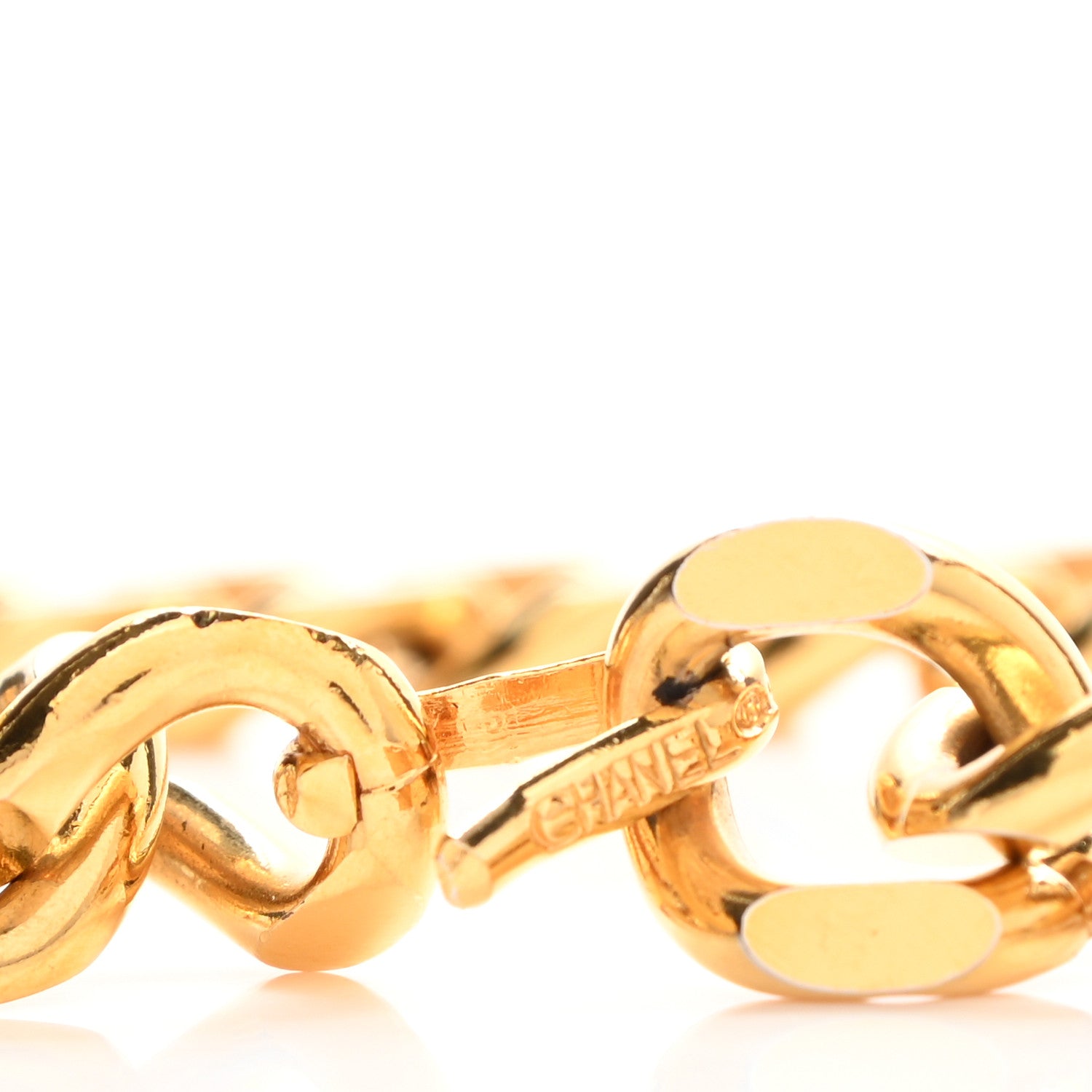 Chanel Chain CC Medallion Belt Gold 6 of 6