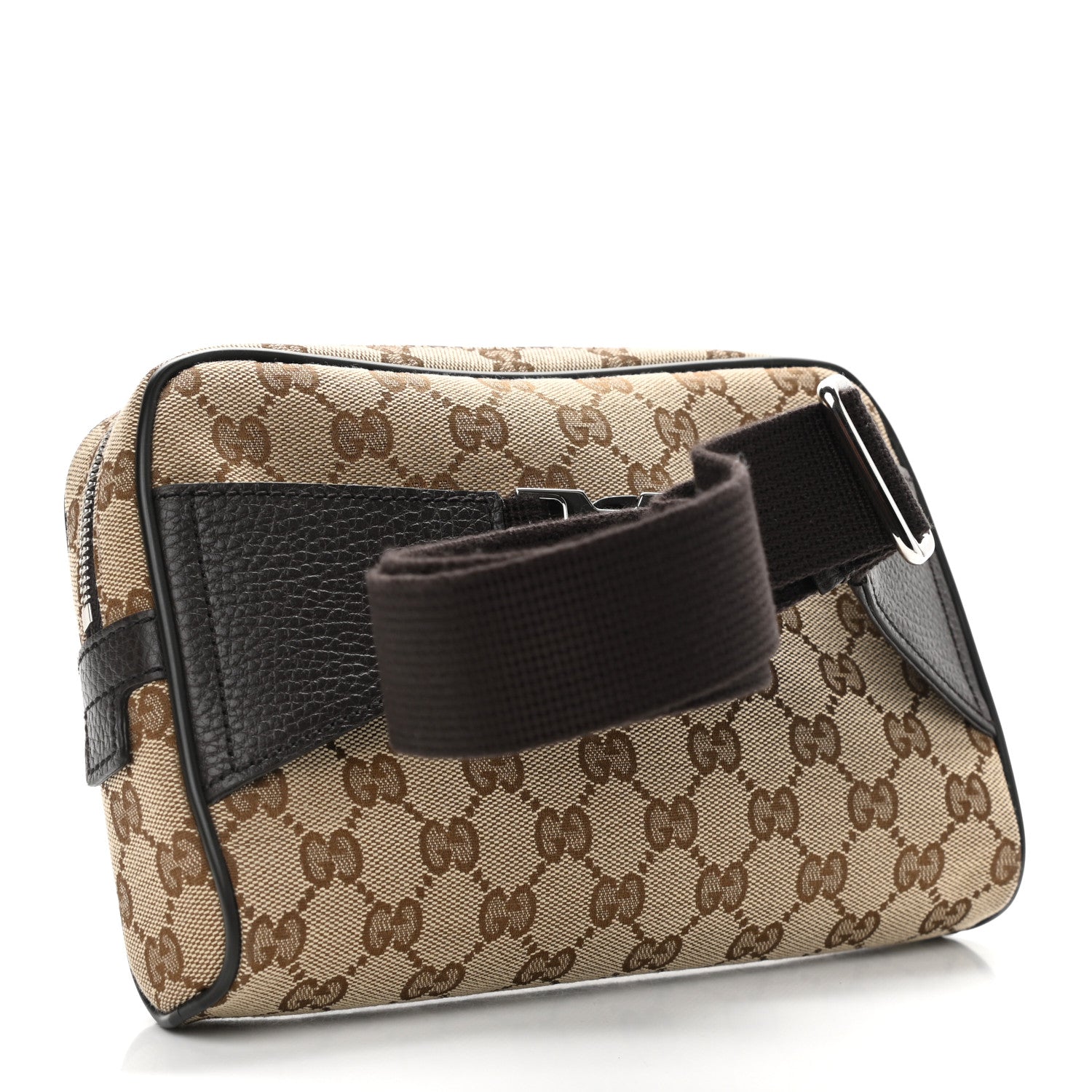 Gucci Monogram Belt Bag Dark Brown 4 of 11