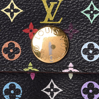 Louis Vuitton Monogram Multicolor Sarah Wallet Black Grenade 9 of 10