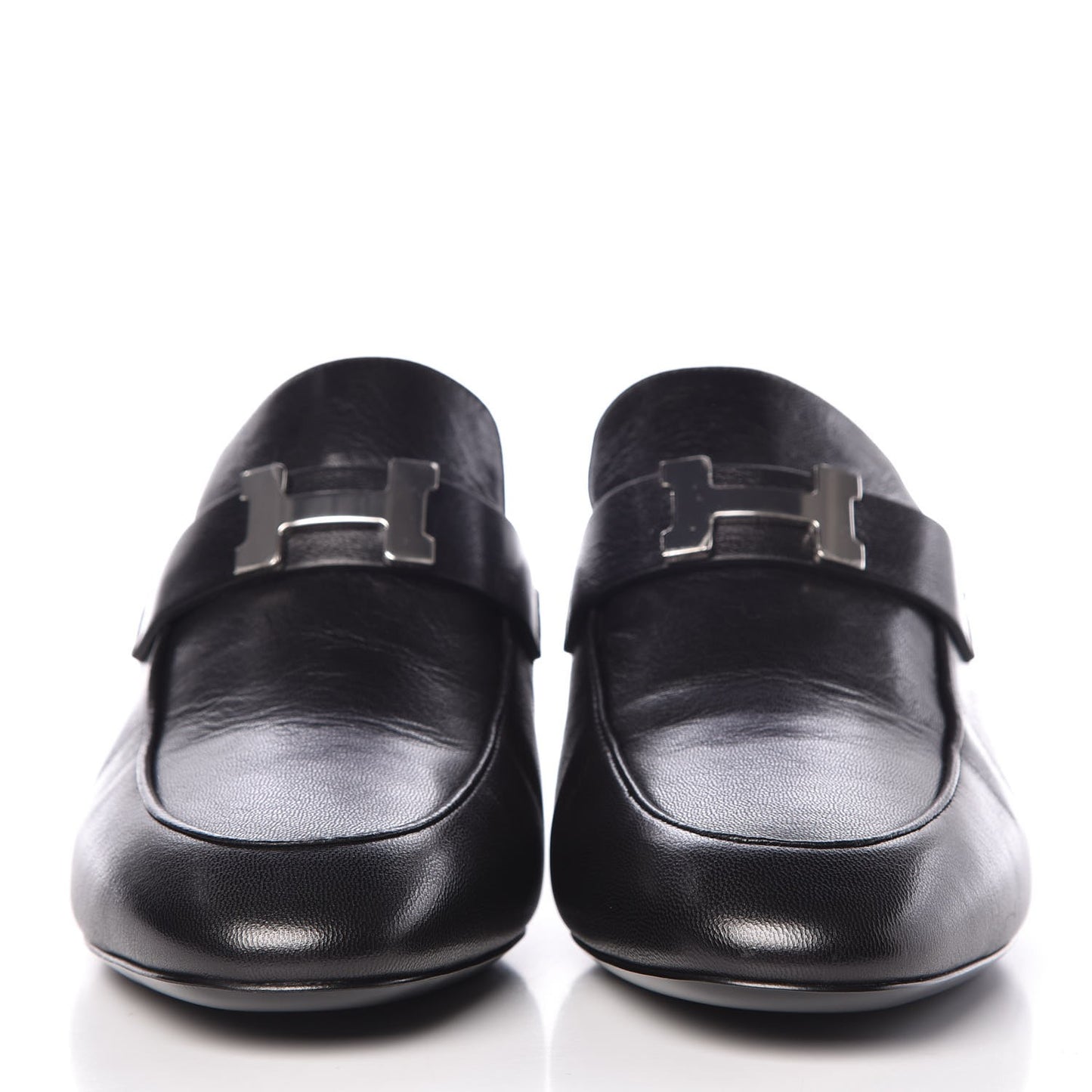 Goatskin Paradis Mules 40 Black