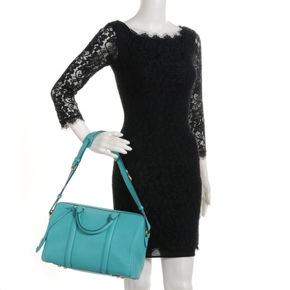 Louis Vuitton Calfskin SC Bag PM Turquoise 2 of 8