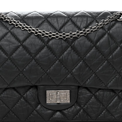 Chanel Aged Calfskin Quilted 2.55 Reissue 227 Flap Black 8 of 11