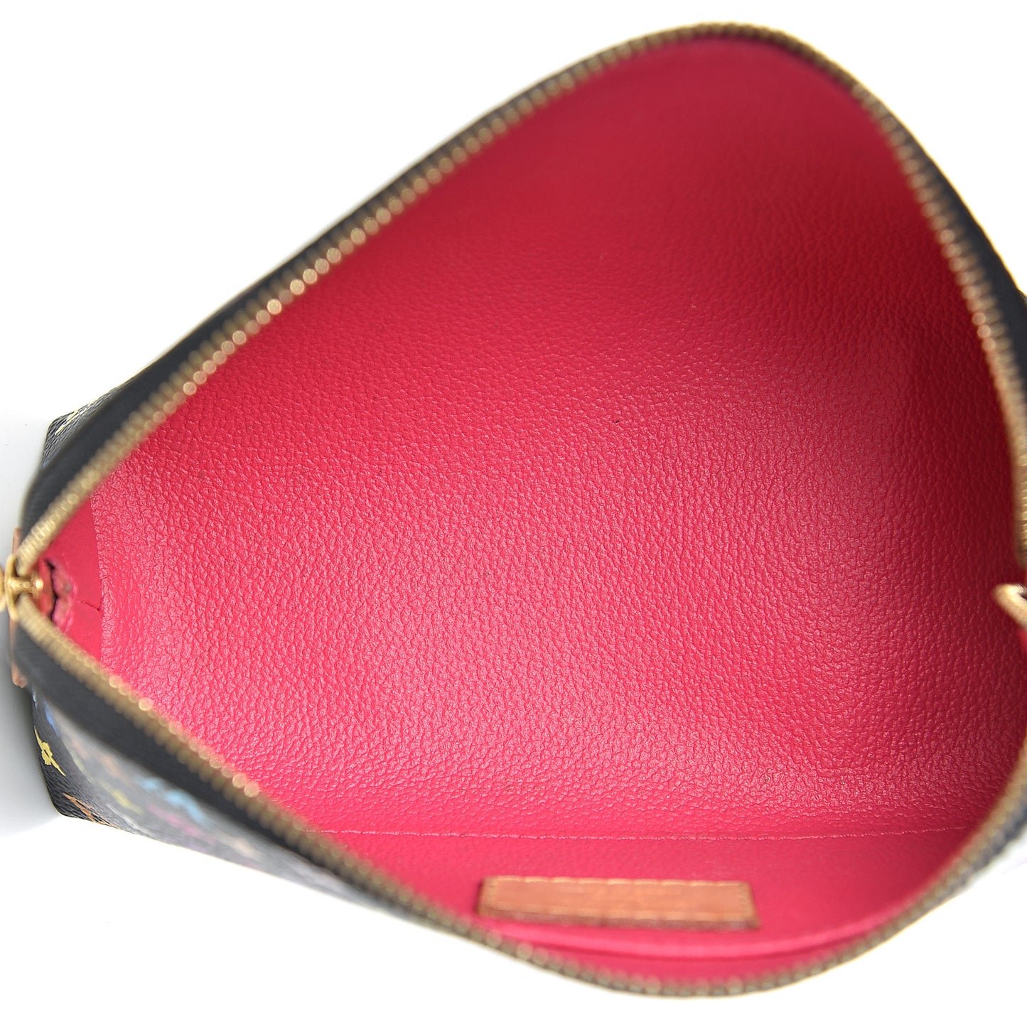 Monogram Multicolor Cosmetic Pouch Black Grenade