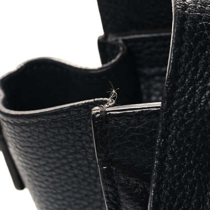 Celine Drummed Calfskin Nano Luggage Black 10 of 11