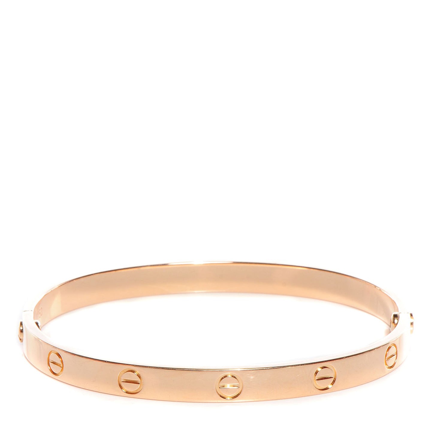 18K Pink Gold LOVE Bracelet 19