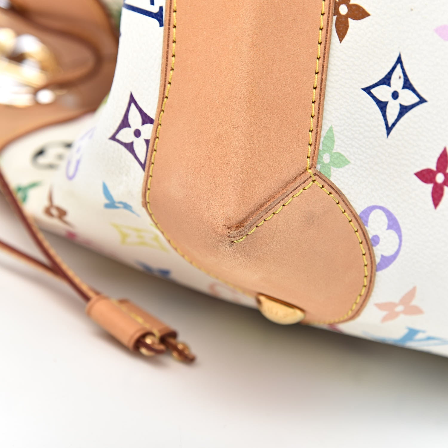 Louis Vuitton Monogram Multicolor Ursula White 11 of 17