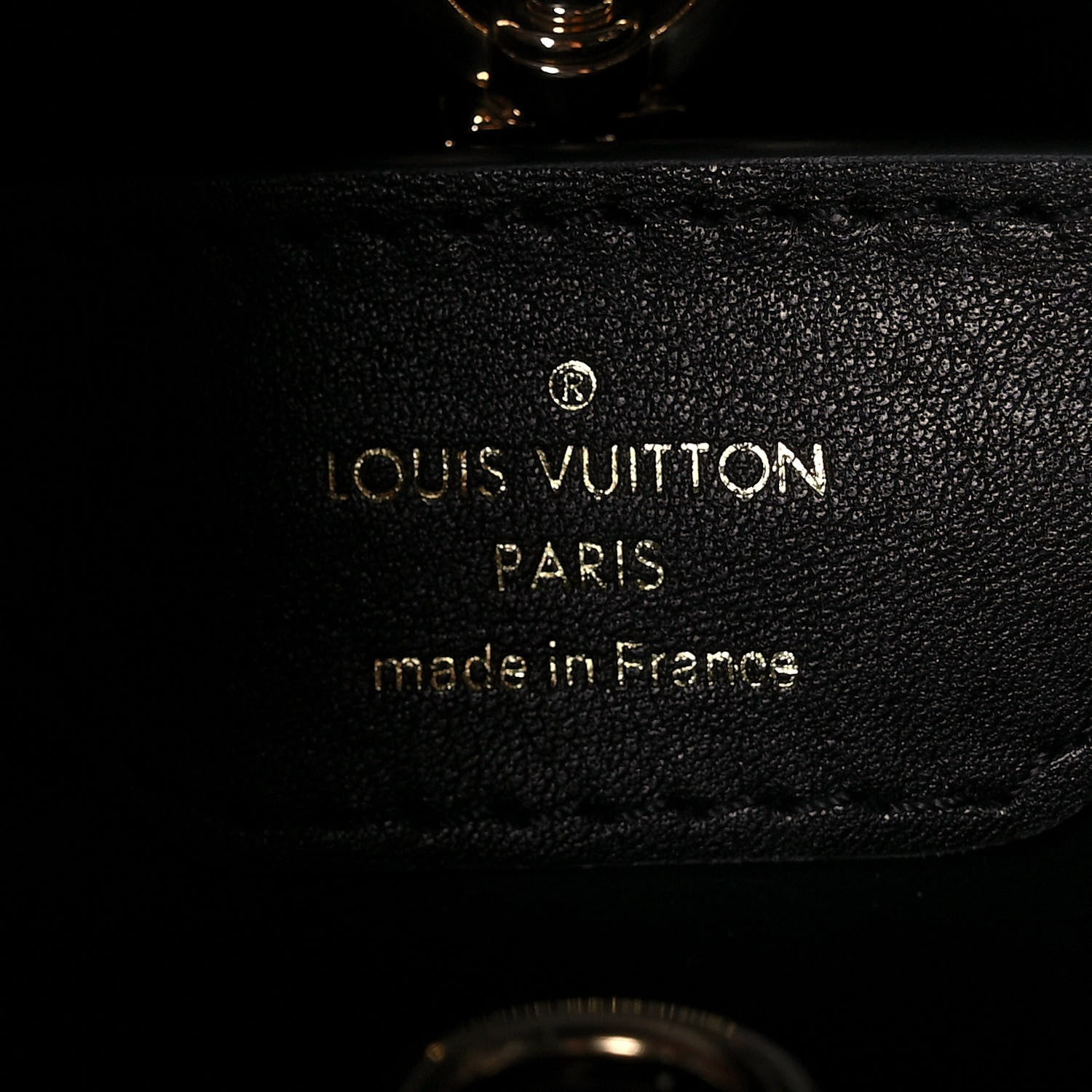 Louis Vuitton Calfskin Pleated Capucines BB Black 7 of 11
