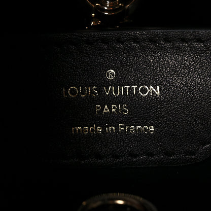 Louis Vuitton Calfskin Pleated Capucines BB Black 7 of 11